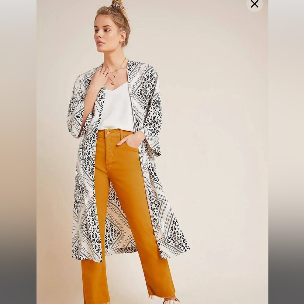 Anthropologie Mignon Doo duster kimono